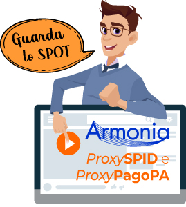 Guarda lo spot ProxySPID e ProxyPagoPA Armonia